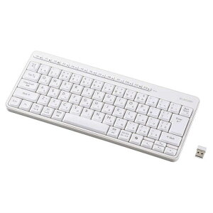 �G���R�� 2.4GHz�É��~�j�L�[�{�[�h TK-QT11MDMWH �z���C�g