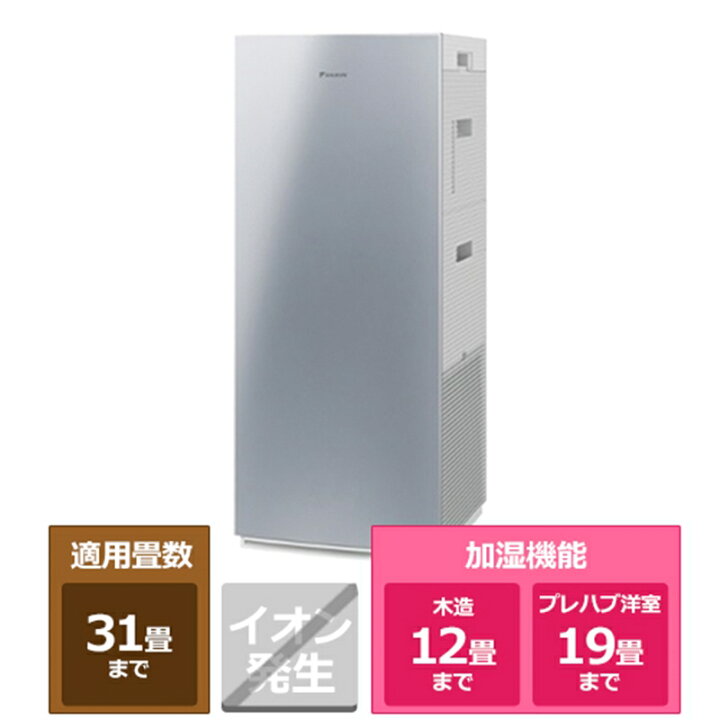 楽天市場】ダイキン UV加湿ストリーマ空気清浄機 ACKB70Z-S シルバー 
