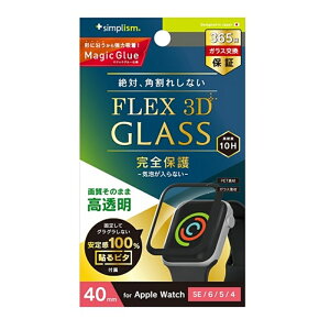 gjeB Apple Watch 40mm SEi2j/ SEi1j / 6 / 5 / 4mFLEX3DnSʕی십KX TR-AW2240-G3F-CCBK