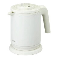 タイガー魔法瓶 蒸気レス電気ケトル＜6SAFE＋＞ PCK-A081 WM 0.8L　マットホワイト