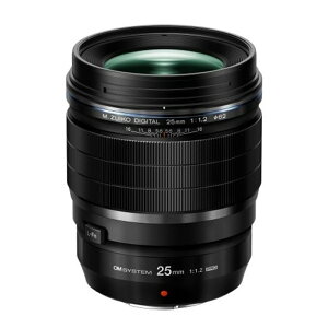 OM SYSTEM pY@}CNtH[T[Y ED 25mm F1.2 PRO(OM) ubN