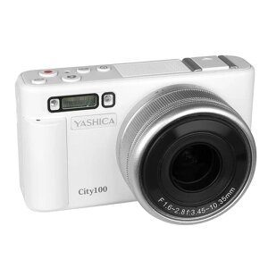 ���V�J �f�W�^���J�����iCity 100�j YAS-DGC100-WH �z���C�g