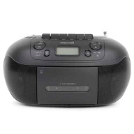 maxell（マクセル） Bluetooth対応CDラジオカセットレコーダー MXCR-200 ブラック