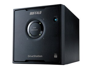 obt@[iBuffaloj USB 3.0p Otn[hfBX HD-QL16TU3/R5J ubN@HDDF16TBi4TB×4j