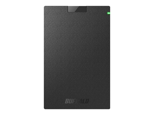 バッファロー ポータブルＨＤＤ HD-PCG1.0U3-BBA 新作グッ ビッグ割引 ブラック HDD：1TB