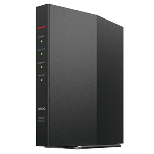obt@[iBuffaloj Wi-Fi[^[ WSR-3000AX4P-BK ubN