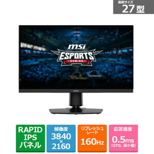 MSI�i�G���G�X�A�C�j 27�^�Q�[�~���O���j�^�[�@MAG 272URDF E16 MAG-272URDF-E16 �u���b�N