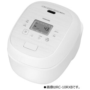 (���������ۏ�)���ŁiTOSHIBA�j �^��IH���ъ� RC-18RXB(W) �~���L�[�z���C�g�@���їe�ʁF1��