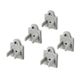 サンワサプライ コンセントマルチキャップ TAP-CAPMULTGY グレー