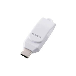 �G���R�� ��]��USB Type-C(TM)������ 5Gbps MF-CEU3128GWH �z���C�g�@�e�ʁF128GB