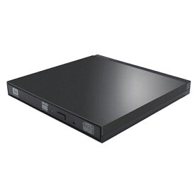 Logitec（ロジテック） DVDドライブ／USB2．0／薄型／ソフト付 LDR-PMK8U2VBK ブラック