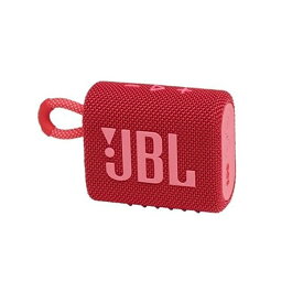 JBL ポータブル ウォータープルーフ スピーカー JBLGO3RED レッド
