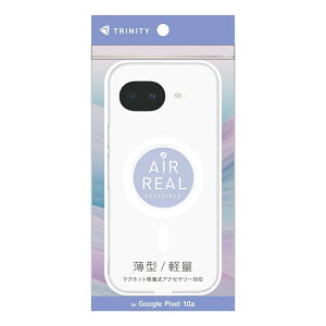 �g���j�e�B Google Pixel 10a�Ή� [AIR-REAL INVISIBLE] �}�O�l�b�g�z�����A�N�Z�T���[�Ή� ���^�y�ʃn�[�h�P�[�X TR-PX2610A-ARPMS-CL �N���A×�z���C�g�����O
