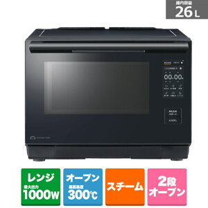(���������ۏ�)���ŁiTOSHIBA�j �ߔM�����C�I�[�u�������W�@�Ηq�h�[�� ER-D4000C(K) �u���b�N