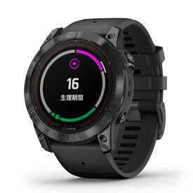 GARMIN（ガーミン） fenix 7X Pro Sapphire Dual 010-02778-52 51mm Carbon Gray シリコンバンド