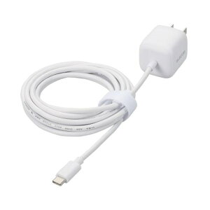 GR USB Power Delivery 20W AC[d(CP[ǔ^/2.5m) MPA-ACCP7520WH
