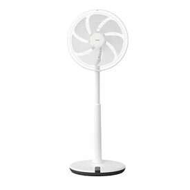 山善 DCモーター搭載ハイリビング扇風機 YHX-BED351(W)