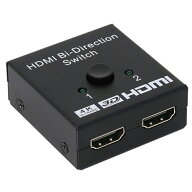 Ainex（アイネックス） HDMI切替器　4K対応　2入力→1出力 MSW-02 ブラック