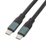 Ainex（アイネックス） USB3.2Gen2 Type-Cケーブル PD100W メッシュ 0.5m U32CC-MM05P10M ブラック