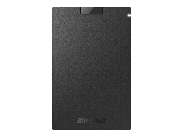 (アウトレット)バッファロー ポータブルＳＳＤ SSD-PG480U3-BA ブラック 480GB