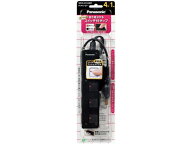 Panasonic（パナソニック） ザ・タップZ　4コ口1mコード WHS2514BP ブラック