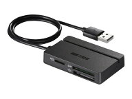 バッファロー（Buffalo） メモリカードリーダ BSCR100U2BK ブラック