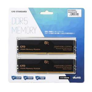 CFD̔ DDR5-6400 fXNgbvp (32GBx2g) W5U6400CS-32GC38F