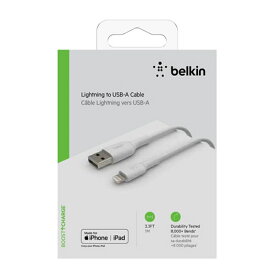 Belkin（ベルキン） USB-A to ライトニング PVCケーブル (1m) CAA001bt1MWH ホワイト