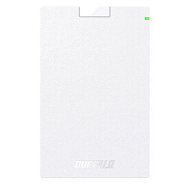 バッファロー（Buffalo） ポータブルHDD HD-PCG1.0U3-BWA ホワイト　HDD：1TB