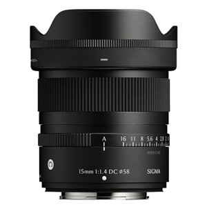 SIGMA�i�V�O�}�j �����p�����Y�@�t�WX�}�E���g CONTEMPORARY 15mm F1.4 DC
