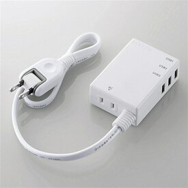 エレコム USBタップ MOT-U06-2134WH ホワイト