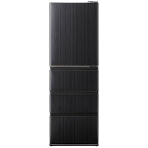 (���������ۏ�/�z���ݒu����)AQUA�i�A�N�A�j 4�h�A�①�Ɂ@DELIE Plus�i�f���G�v���X�j AQR-V43A(K) �E�b�h�u���b�N�@�E�J���@���e�ʁF433���b�g��