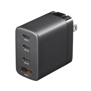 TTvC USB PDΉAC[diPD65WEC×3{A×1j ACA-PD107BK