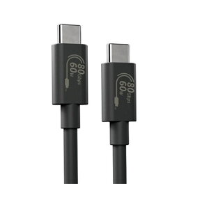 GR USB 80Gbps(USB4 Version2.0)F؃P[u USB4-V2CC10NBK ubN