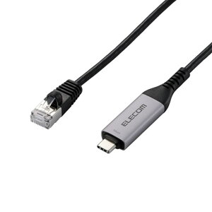 �G���R�� USB Type-C(TM) LAN�ϊ��P�[�u��(1Gbps) LD-CL1G20BK �u���b�N
