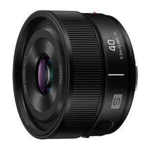 Panasonic�i�p�i�\�j�b�N�j �����p�����Y�@L�}�E���g�@LUMIX S 40mm F2.0 S-S40-K �u���b�N
