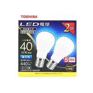 ŁiTOSHIBAj LEDd@F@2 LDA4D-G-E17S40V2P 40W`/E17