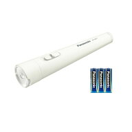 Panasonic（パナソニック） 乾電池エボルタNEO付き　LED懐中電灯 BF-BG01N-W ホワイト