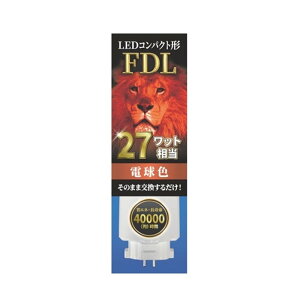 �G�R�f�o�C�X LED�d�� EFDL27LED-W �d���F�@FDL27W����