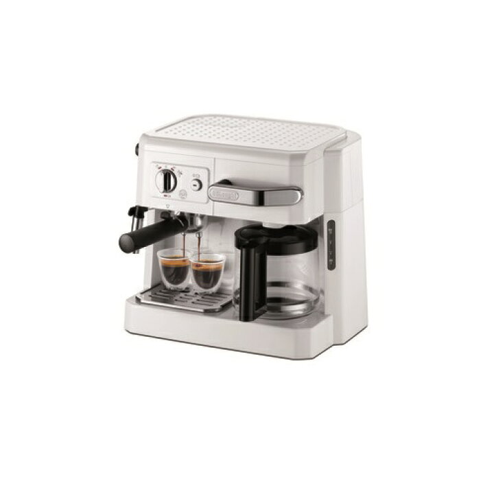 楽天市場】デロンギ コンビコーヒーメーカー BCO410J-W ホワイト  