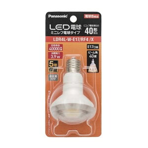 Panasonicipi\jbNj LEDd@~jt`@E17 LDR4LWE17RF4X dF@40W`/E17