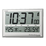 シチズン時計 電波デジタル掛け置き時計 8RZ199-019
