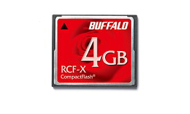 バッファロー（Buffalo） コンパクトフラッシュ RCF-X4G 容量：4GB