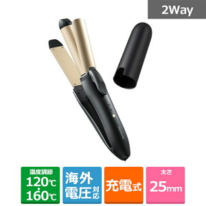 ���� �R�[�h���X2WAY�w�A�A�C�����i�C�O�Ή��jUSB�[�d�� KHR-7440-K �u���b�N