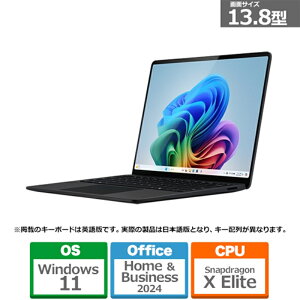 Microsofti}CN\tgj Surface Laptopi 7 j13.8^ Snapdragon X Elite/16/512 Office 2024 /Copilot+ PC EP2-18288 ubN