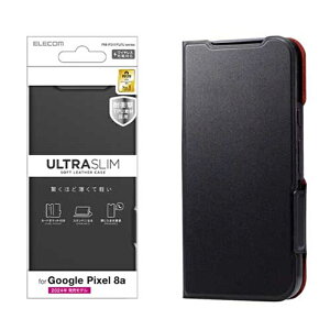 �G���R�� Google Pixel 8a �\�t�g���U�[�P�[�X ���^ ���Εt PM-P241PLFUBK �u���b�N