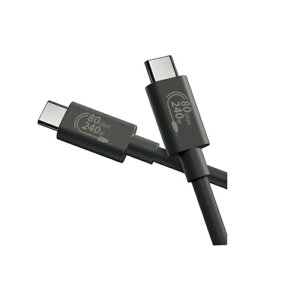 GR USB 80Gbps(USB4 Version2.0)F؃P[u USB4-V2CCE10NBK ubN