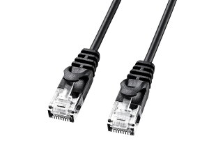 �T�����T�v���C �J�e�S��6�ɍ�LAN�P�[�u�� LA-SL6-005BK �u���b�N