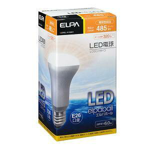 ELPA LED�d�����t�`�i485lm�j LDR6L-H-G601 �d���F�@40W�`����