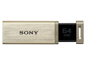 SONY（ソニー） USBメモリー USM64GQX N ゴールド　容量：64GB
